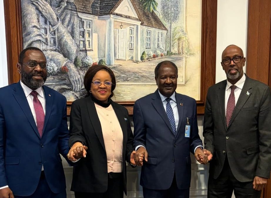 UNOCA: Ambassador Abdou Abarry briefs the A3 at the Security Council on the outcome of his mission