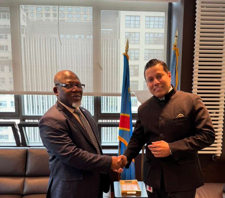 In New York, the DRC shares its experience on African issues before the Security Council with Trinidad and Tobago