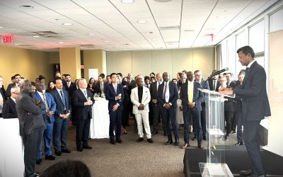 Clôture de la présidence de Bahreïn au Conseil de sécurité : participation du Représentant permanent de la RDC et de son équipe