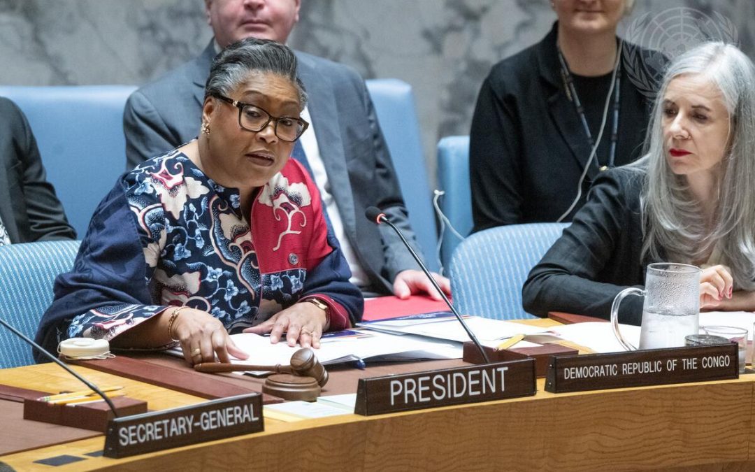Conseil de sécurité, 10190e séance – Déclaration de la République démocratique du Congo sur le thème « Les femmes et la paix et la sécurité. Honorer la promesse du droit international envers les survivantes et survivants de violences sexuelles liées aux conflits »