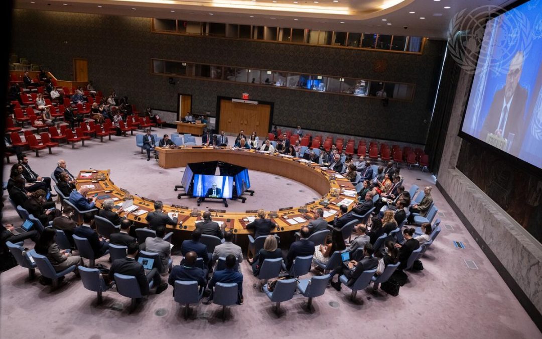 Conseil de sécurité, 10207e séance – Déclaration de la République démocratique du Congo, du Libéria et de la Somalie concernant la situation au Moyen-Orient, y compris la question palestinienne