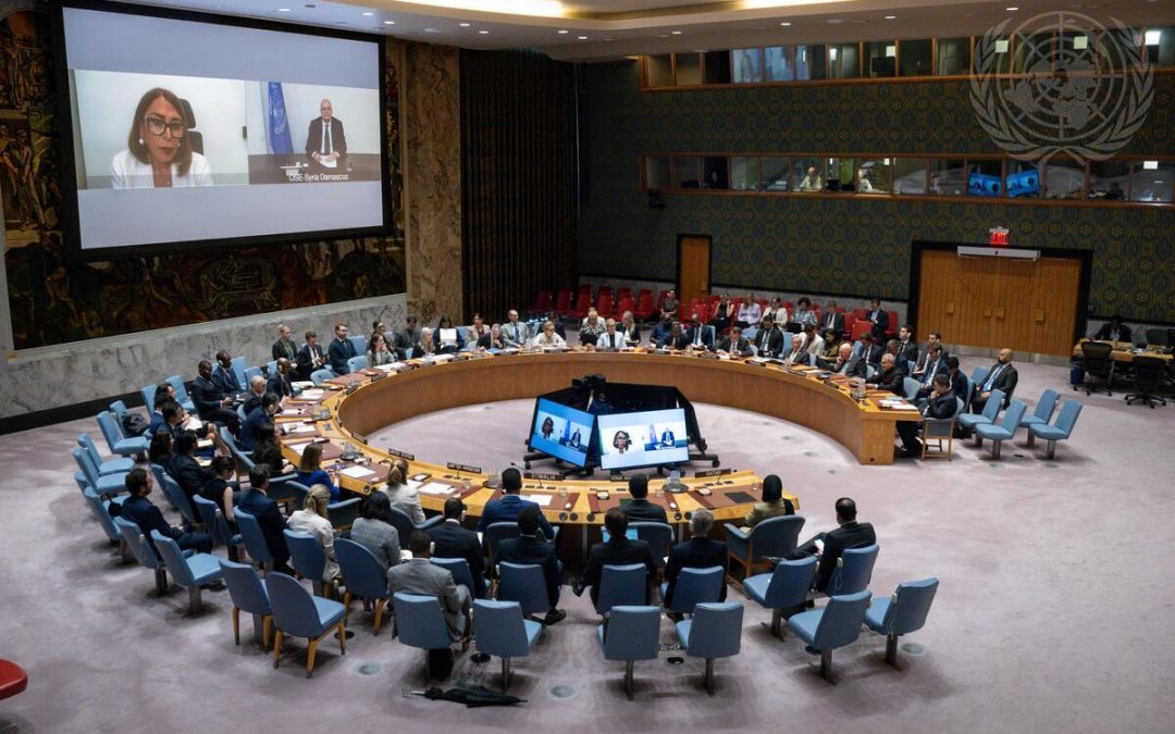 Conseil de sécurité, 10215e séance – Déclaration de la République démocratique du Congo, du Liberia et de la Somalie sur la situation au Moyen-Orient (Syrie)